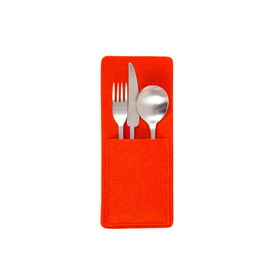 Kigu Utensil Pocket Orange - 2 Pack - TheHans