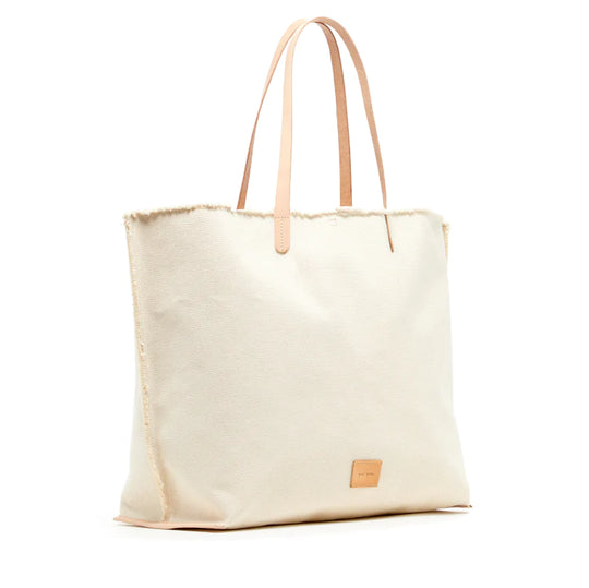 Hana Boat Bag - Natural Canvas - TheHans