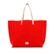 Hana Boat Bag - Poppy Canvas - TheHans