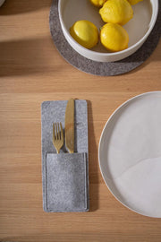 Kigu Utensil Pocket Granite - 2 Pack - TheHans