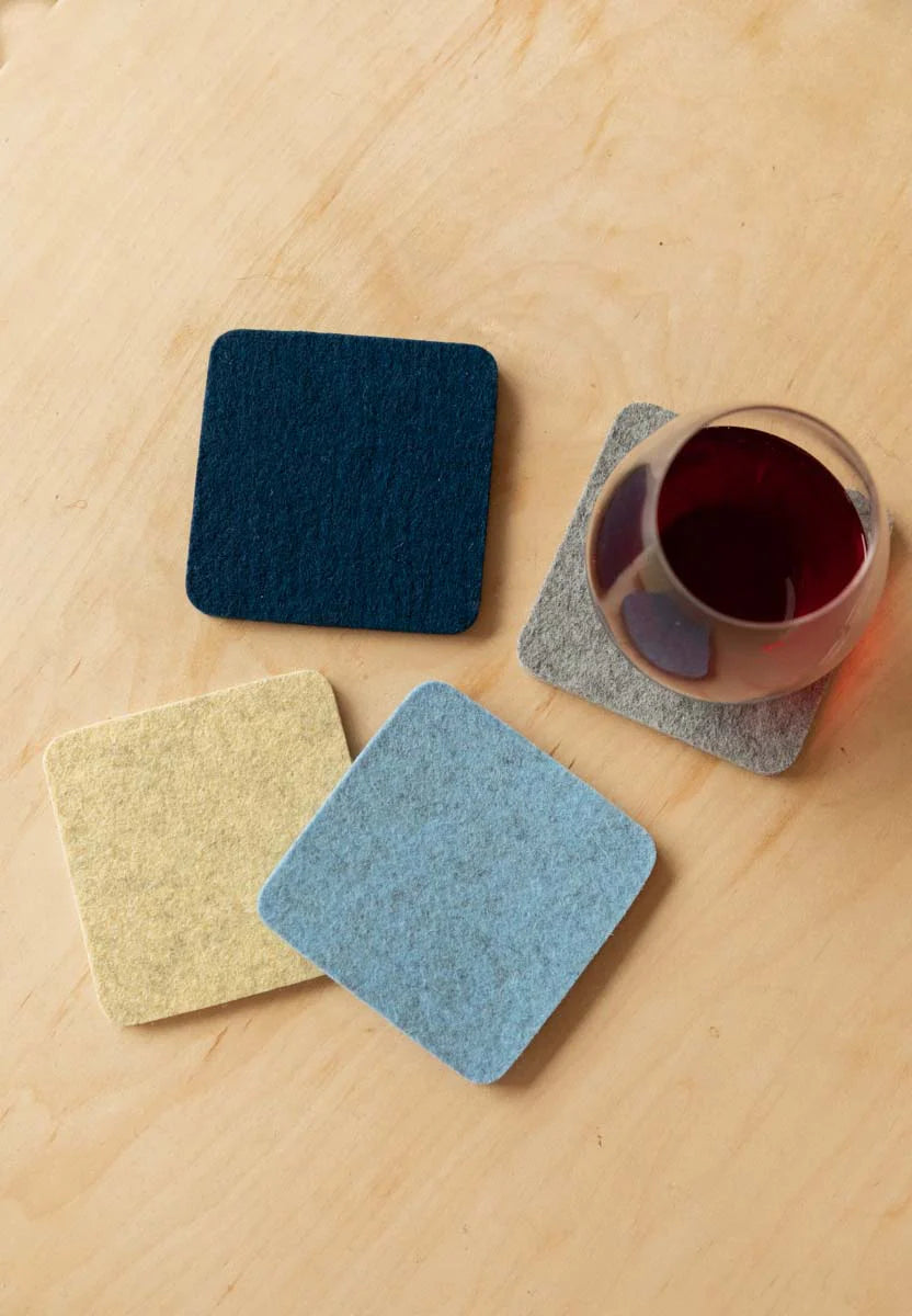 Coaster Square 4 Pack - Glacier - TheHans