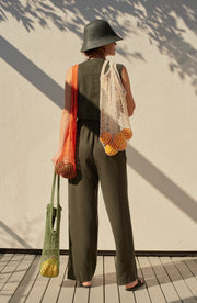 Ami market tote - orange - TheHans