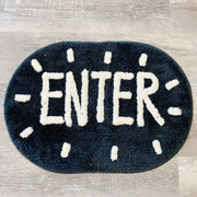 Fluffy Rug, Oval Rug 25” x 18”